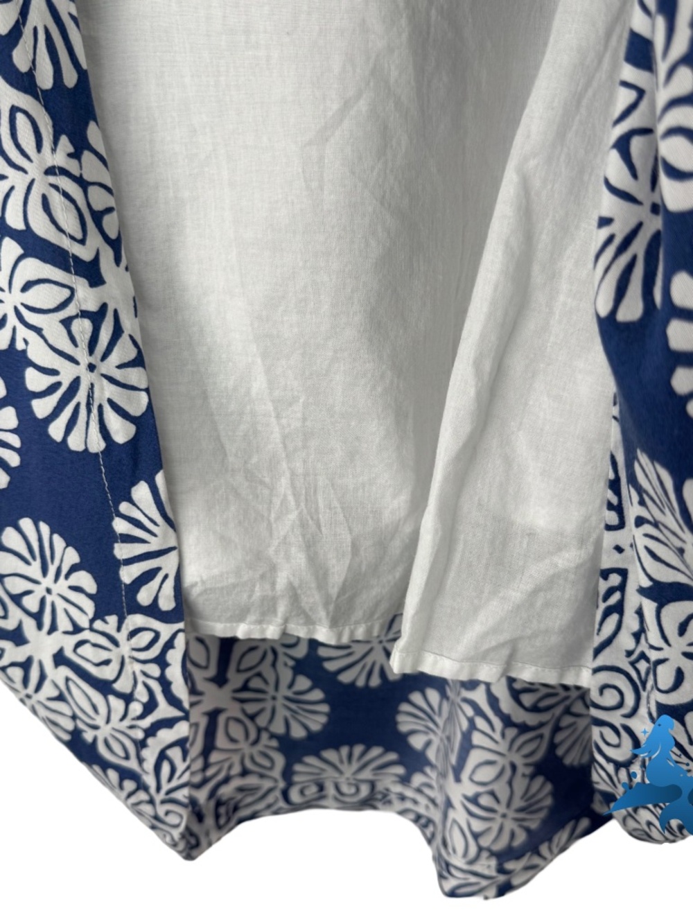1287 Vineyard Vines Halter Dress – 2 – Blue White - Picture 6 of 13